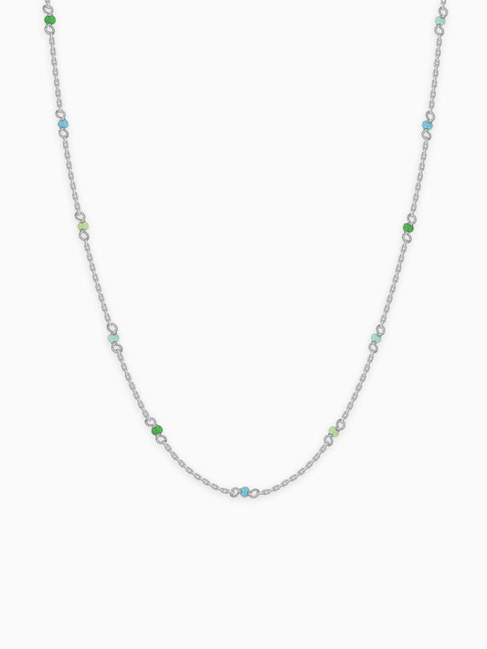 Silver Rainbow Waist Chain