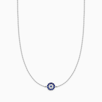 Silver Nazar Waist Chain