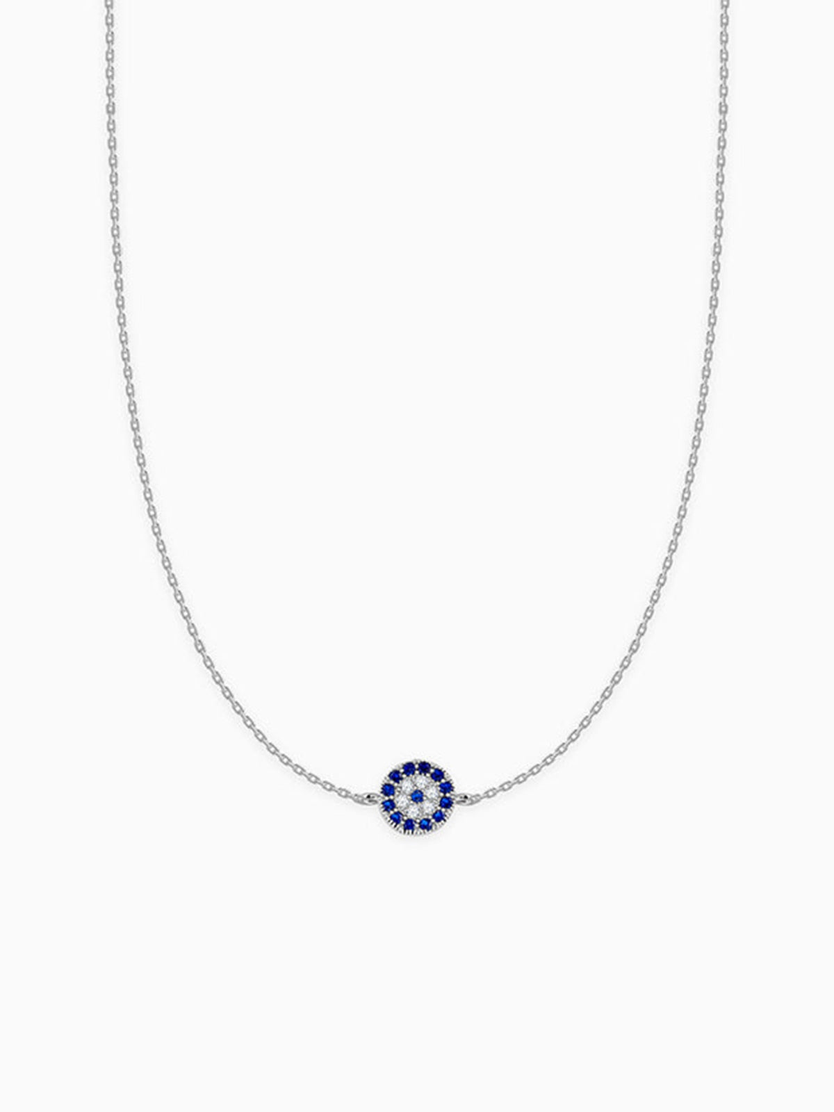 Silver Nazar Waist Chain