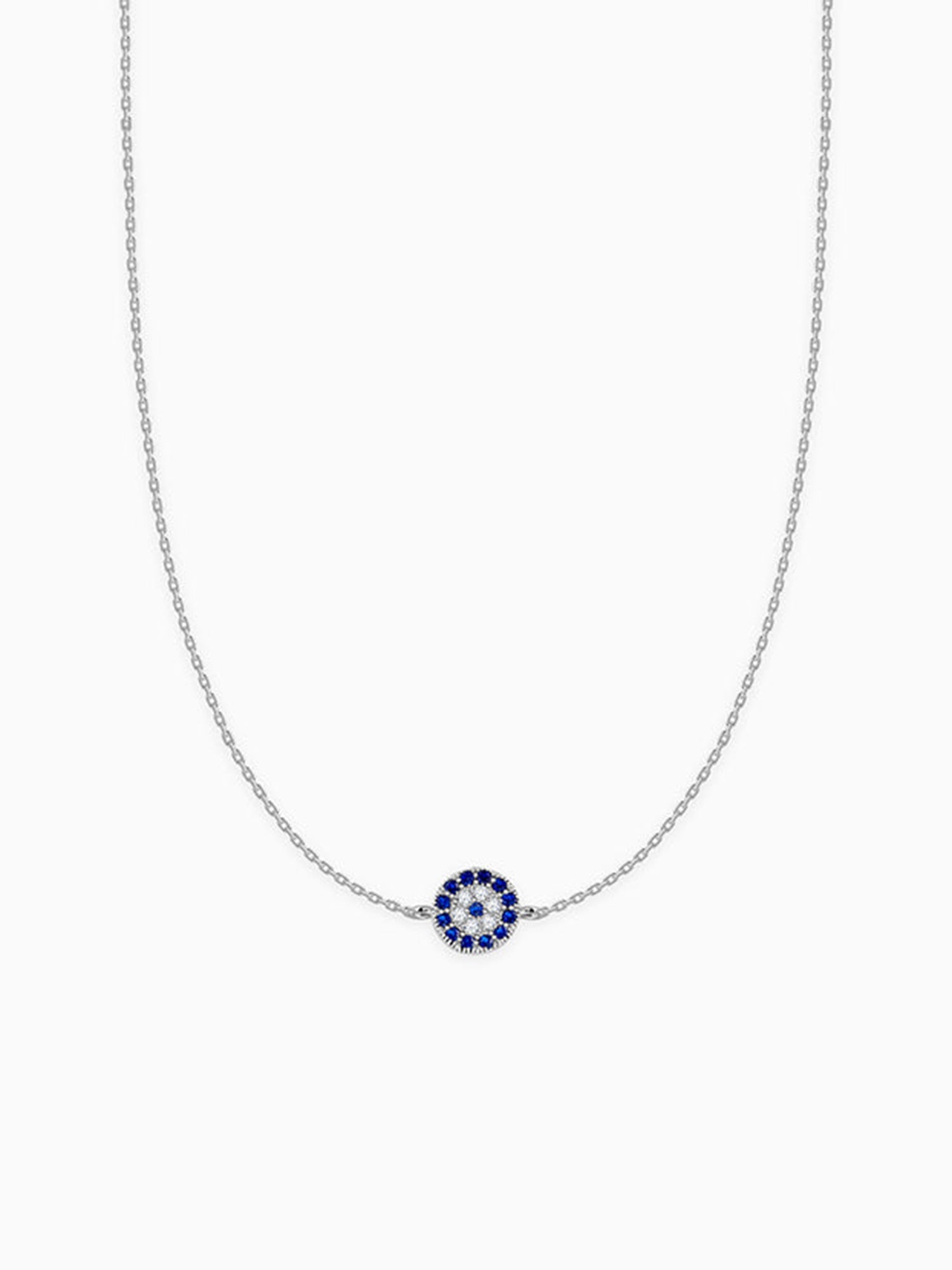 Silver Nazar Waist Chain