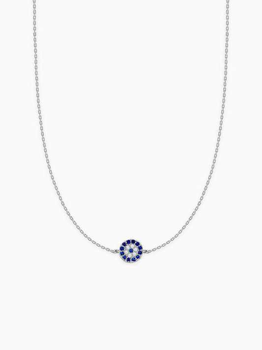 Silver Nazar Waist Chain