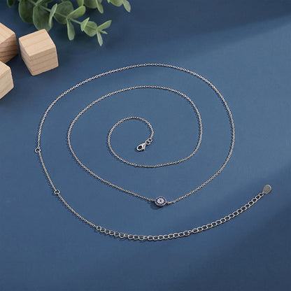 Silver Nazar Waist Chain