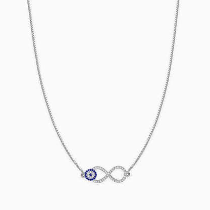 Silver Azure Infinity Waist Chain