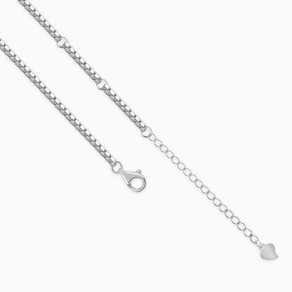 Silver Azure Infinity Waist Chain