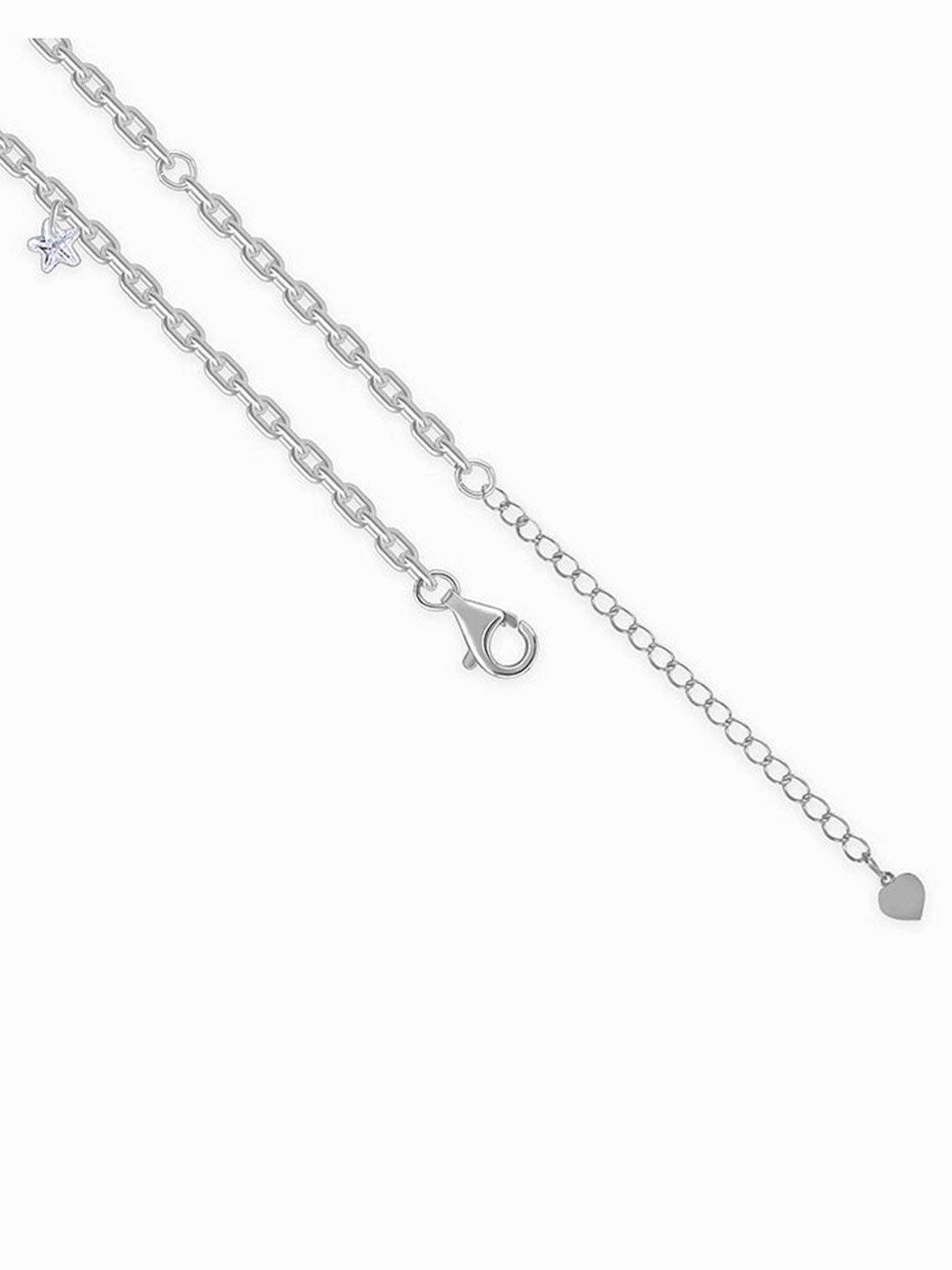 Silver Satellite Beads Waist Chain