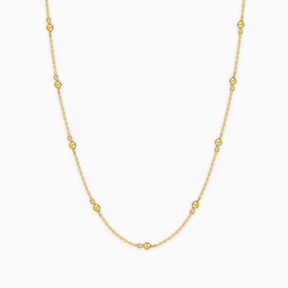 Golden Station Bead Waist Chain