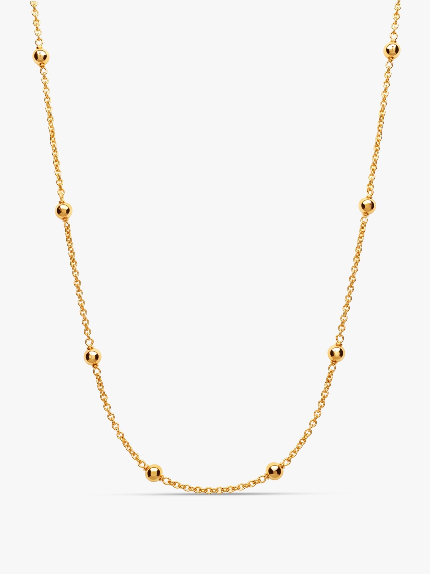 Golden Station Bead Waist Chain