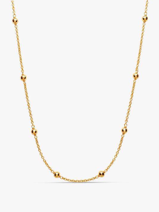Golden Station Bead Waist Chain