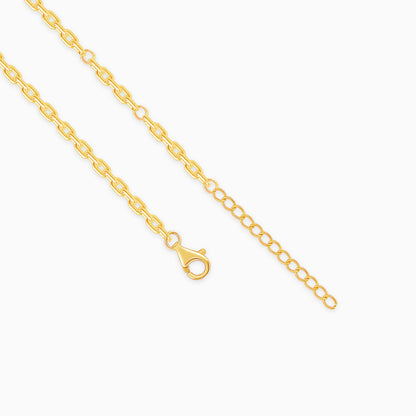 Golden Station Bead Waist Chain