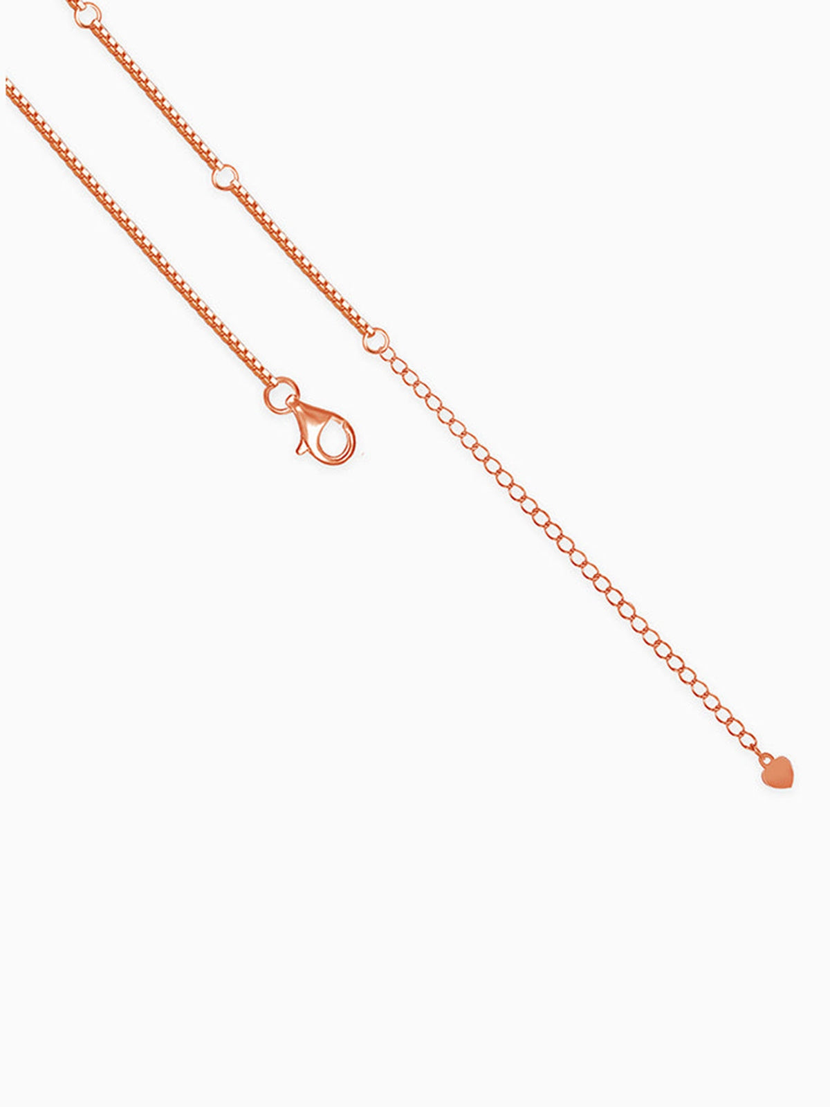 Rose Gold Roselle Heart Waist Chain
