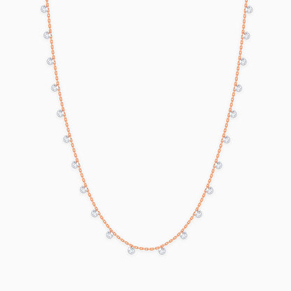 Rose Gold Rosara Gleam Waist Chain