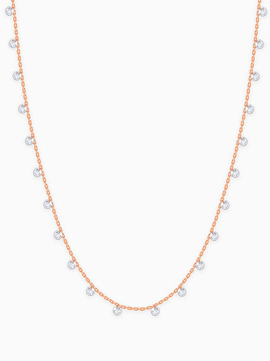 Rose Gold Rosara Gleam Waist Chain