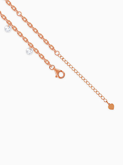 Rose Gold Rosara Gleam Waist Chain