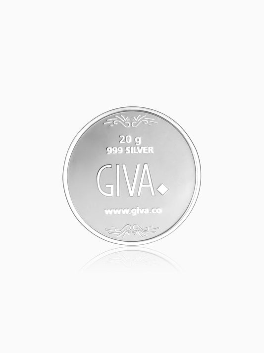 999 Silver Radha Krishna Coin-10g