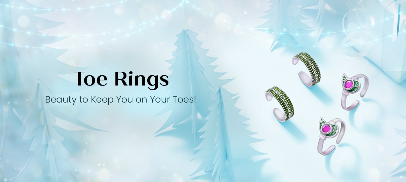 Toe Rings Online : Buy Silver Toe Rings at Best Price in India GIVA