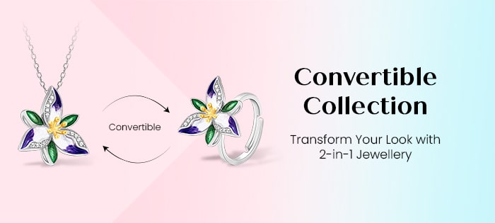 Convertible Collection | Versatile Silver Jewellery – GIVA Jewellery