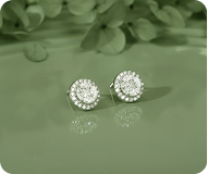 14K White Gold