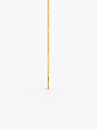 Heartline Gold Plated Necklace