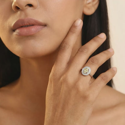 Silver Vamika Ring