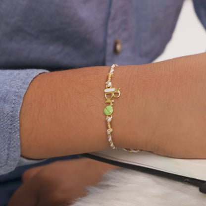 Golden Cricketer Bro Kids Rakhi