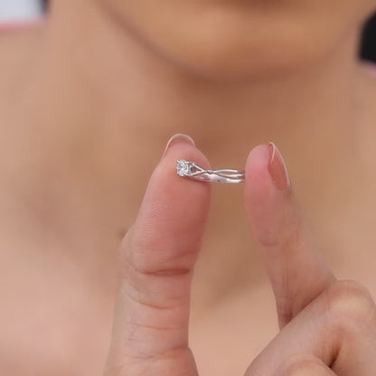 Silver Dainty Darling Ring