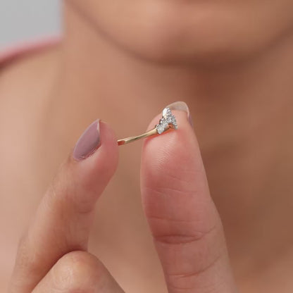 Gold Regalia Lab Grown Diamond Ring