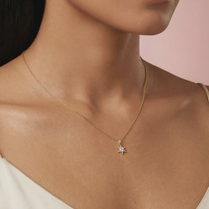 Gold Sunshine Dream Lab Grown Diamond Pendant