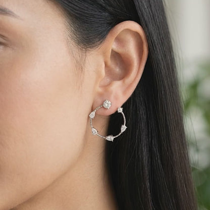 Silver Sweet Disposition Earrings