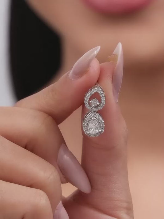 Silver Alluring Earrings