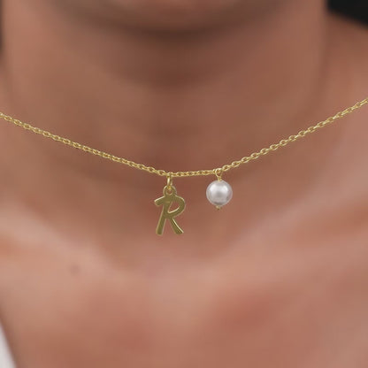 Golden Personalised Chic Necklace