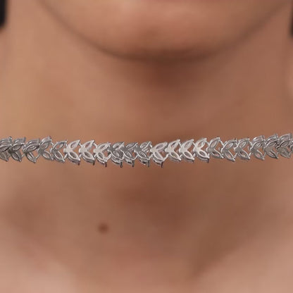 Silver Cocktail Bracelet