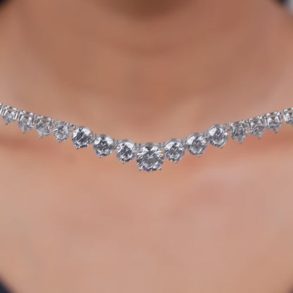 Silver Medici Necklace