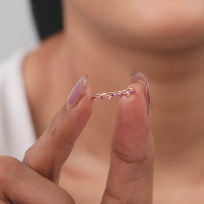 Rose Gold Stunning Leaf Ring