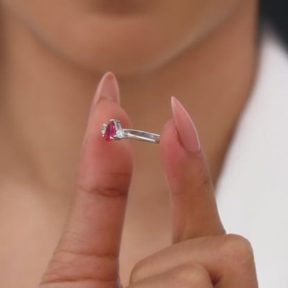 Silver Sweet Love Ring