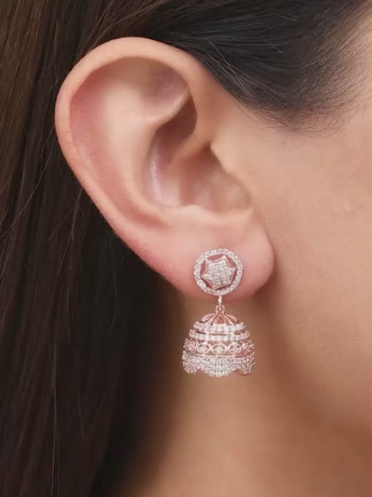 Rose Gold Gorgeous Jhumki
