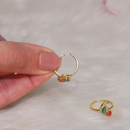 Golden Parvati Toe Rings