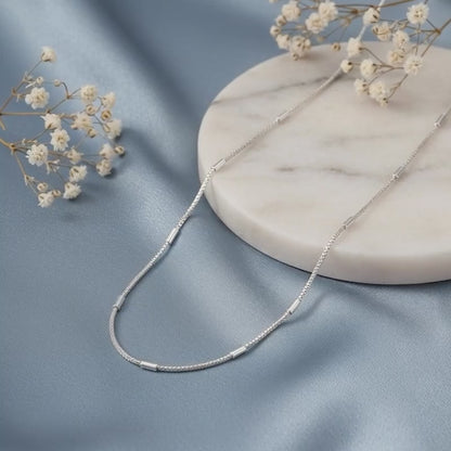 Silver Box Kids Chain