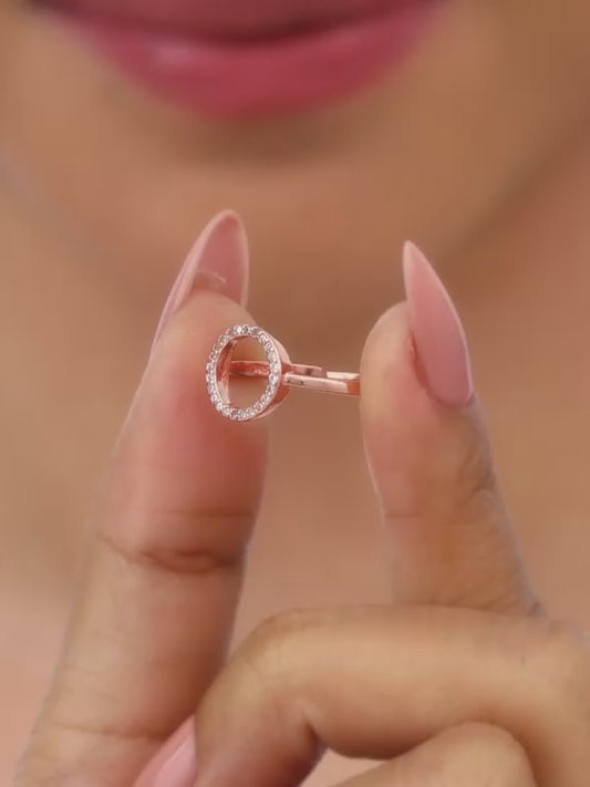 Rose Gold Connected for Life Ring