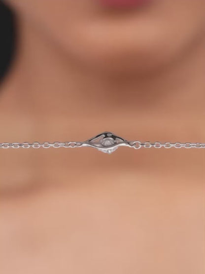 Silver Falling Dew Bracelet