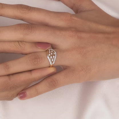 Gold Beautiful Moments Diamond Ring