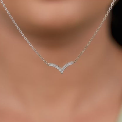 Silver Avya Necklace