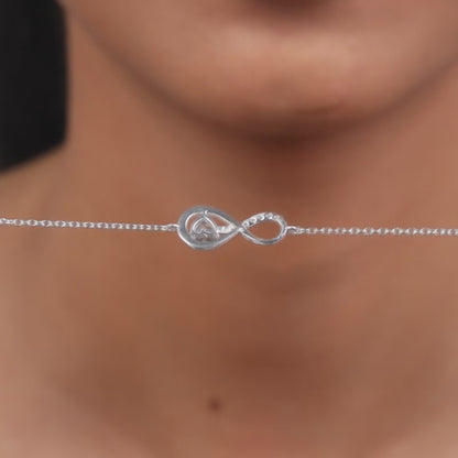 Silver Endlessly Yours Bracelet