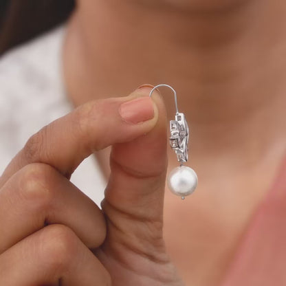 Silver Aaliyah Earrings