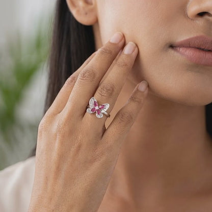 Silver Astoria Ring (Size 12)