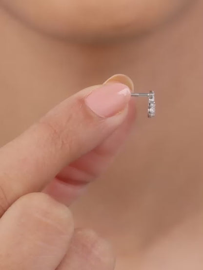 Silver Cherryboo Studs