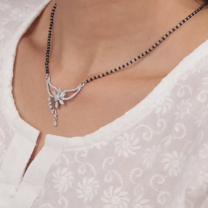 Silver Lovingly Yours Mangalsutra