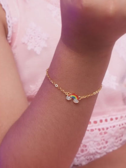 Golden Rainbow Kids Bracelet (2 - 8 Years)