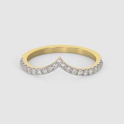 Gold Serene Valley Diamond Ring