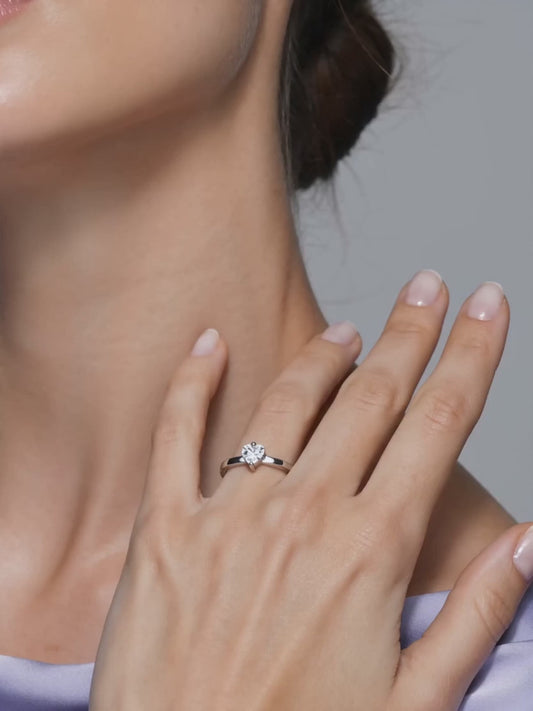 Silver Passionate Love Ring