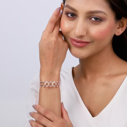 Anushka Sharma Rose Gold Supple Bracelet